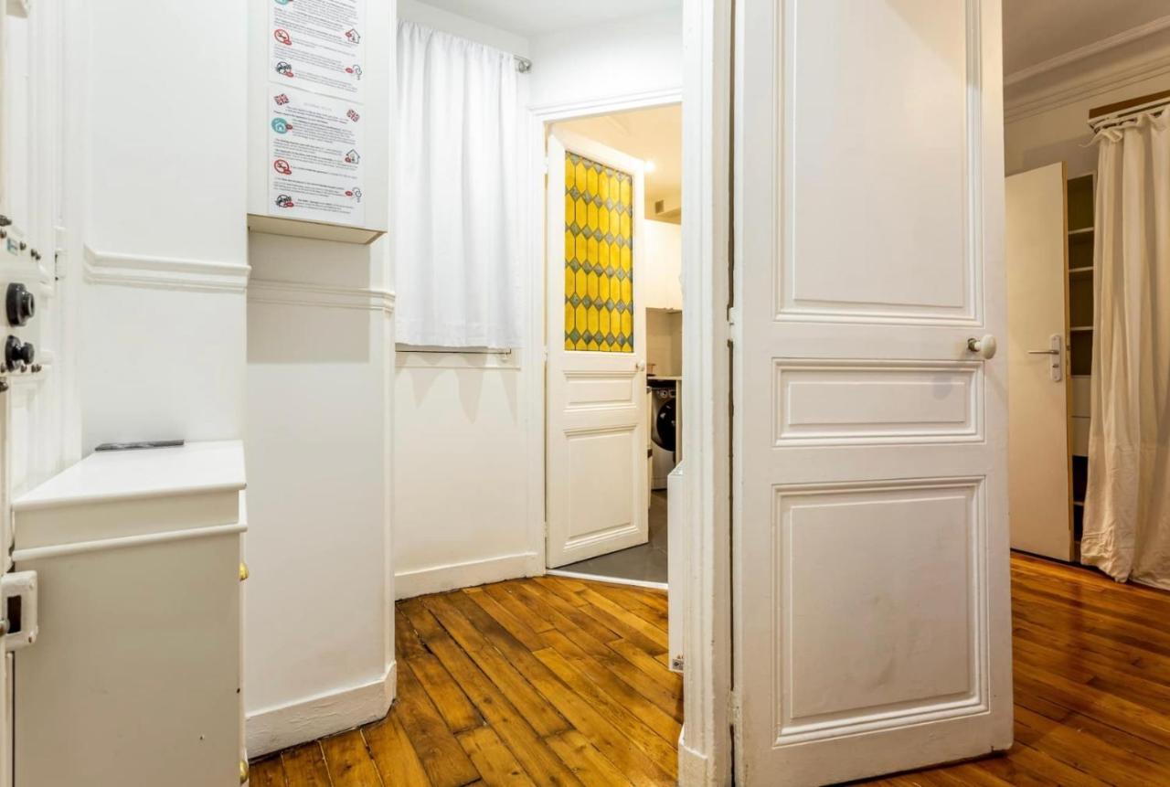 Abbesses - Superbe appartement avec cheminées Paris Extérieur photo